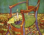 文森特威廉梵高 - 保罗高根的扶手椅